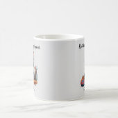 Tasse de tricot drôle Superpuissance Chat (Centre)