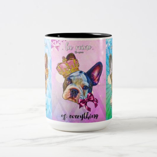 Tasse de trio de Frenchie (Centre)