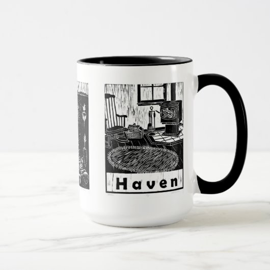 Tasse de trio de RainMomma (Droite)