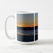 Tasse de triptyque de scène de plage de lever de (Gauche)
