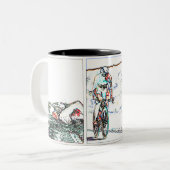 Tasse de triptyque de triathlon (Devant gauche)
