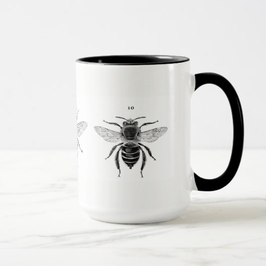 Tasse de trois abeilles (Droite)