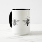 Tasse de trois abeilles (Devant gauche)