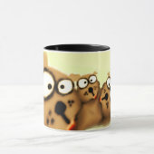Tasse de trois chiens (Centre)