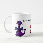 Tasse de trois dragons (Gauche)