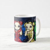 Tasse de "trois féeries sages" (Devant droit)