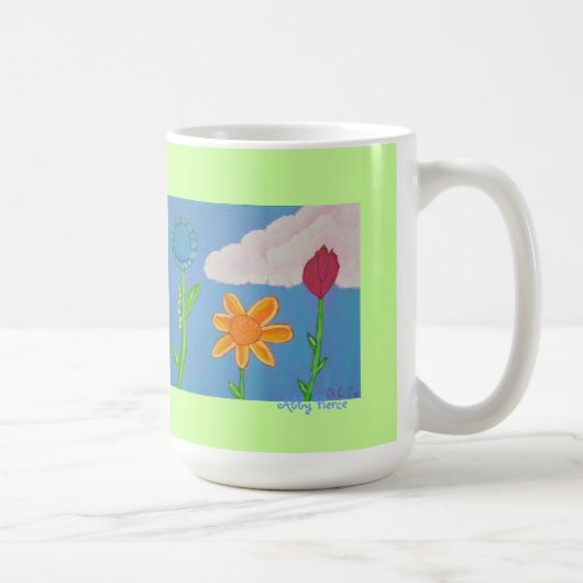 Tasse de trois fleurs (Droite)