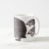 Tasse de trois hérissons (Devant droit)