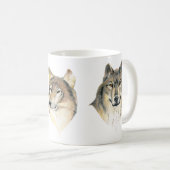 Tasse de trois loups (Devant droit)