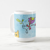 Tasse de trois oiseaux (Devant gauche)