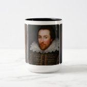 Tasse de trois portraits de Shakespeare (Centre)