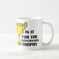 Tasse de trophée de participation