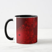 Tasse de troupe de hippocampes rouge profond (Gauche)