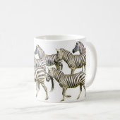 Tasse de troupeau de zèbre (Devant droit)