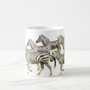 Tasse de troupeau de zèbre