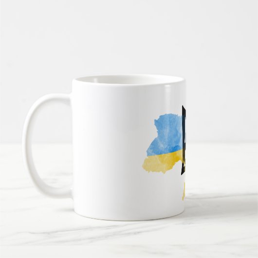 Tasse de Tryzub d'Ukrainien (Gauche)
