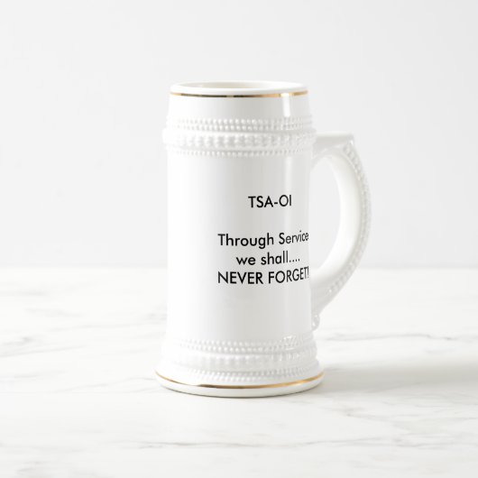 TASSE DE TSA (Devant droit)