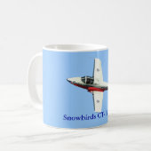 Tasse de tuteur des Snowbirds CT-114 (Devant gauche)