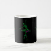 Tasse de typographie : Ballerine (Centre)