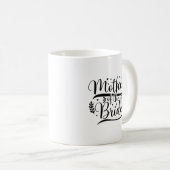 Tasse de typographie de la mère de la mariée (Devant droit)