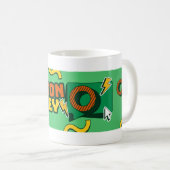 Tasse de typographie de style de mode – Conception (Devant droit)