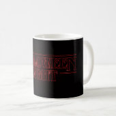 Tasse de typographie d'Halloween (Devant droit)