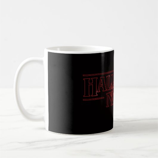 Tasse de typographie d'Halloween (Gauche)