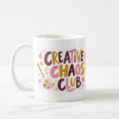 Tasse de typographie expressive du Creative Chaos (Gauche)
