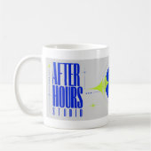Tasse de typographie graphique After Hours Studio (Gauche)