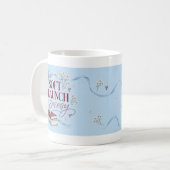 Tasse de typographie Serif Script Soft Launch Ener (Devant gauche)