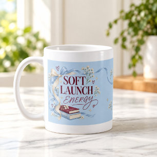 Tasse de typographie Serif Script Soft Launch Ener