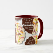 Tasse de vacances de biscuits personnalisables ave (Devant droit)