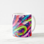 Tasse de vacances de bonbon de Noël en forme de ca (Devant droit)
