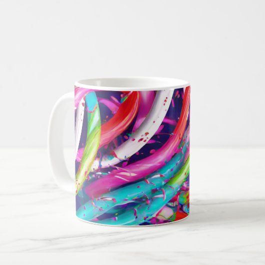 Tasse de vacances de bonbon de Noël en forme de ca (Devant gauche)