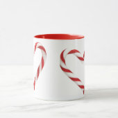 Tasse de vacances de coeur de Candycane (Centre)