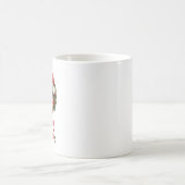 Tasse de vacances de Noël de chat mignon (Centre)