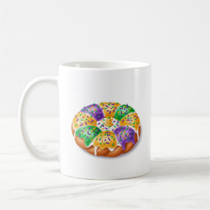 Tasse de vacances de roi de la galette des rois de