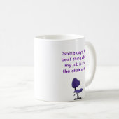 Tasse de vacances de travail (Devant droit)