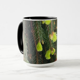 Tasse de vacances d'hiver d'arbre de pin de Noël E