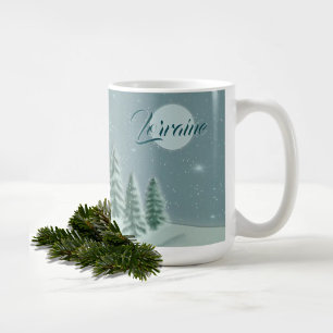 Tasse de vacances Épinette Bleue