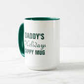 Tasse de vacances - texte personnalisable (Devant gauche)