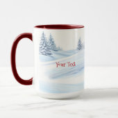 Tasse de vacances Trois Canards de Ski (Gauche)
