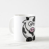Tasse de vache à bande dessinée (Devant gauche)