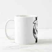 Tasse de vache à bande dessinée (Gauche)