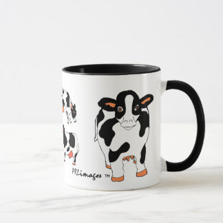 Tasse de vaches laitières