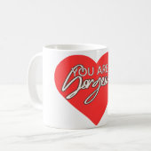 Tasse de Valentine (Devant gauche)