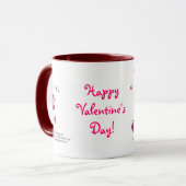 Tasse de Valentine de PANDA de BONBON (Devant gauche)