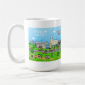Tasse de vallée de pixel (Gauche)