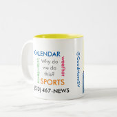 Tasse de vallée de Scott bonjour (Devant gauche)