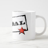 Tasse de VANDAL★ (texte blanc et étoile rouge) (Droite)